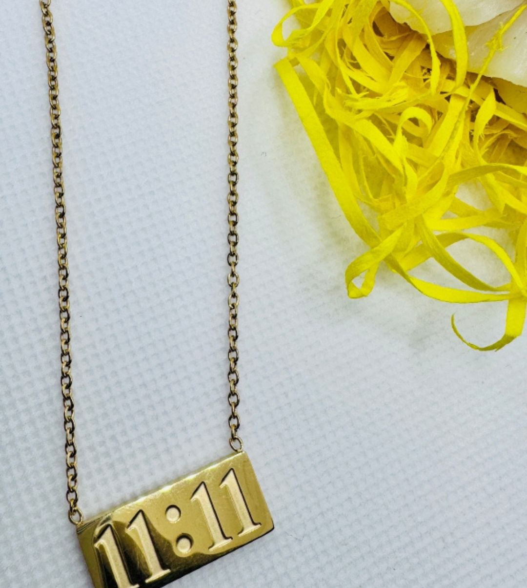1111 chain pendant
