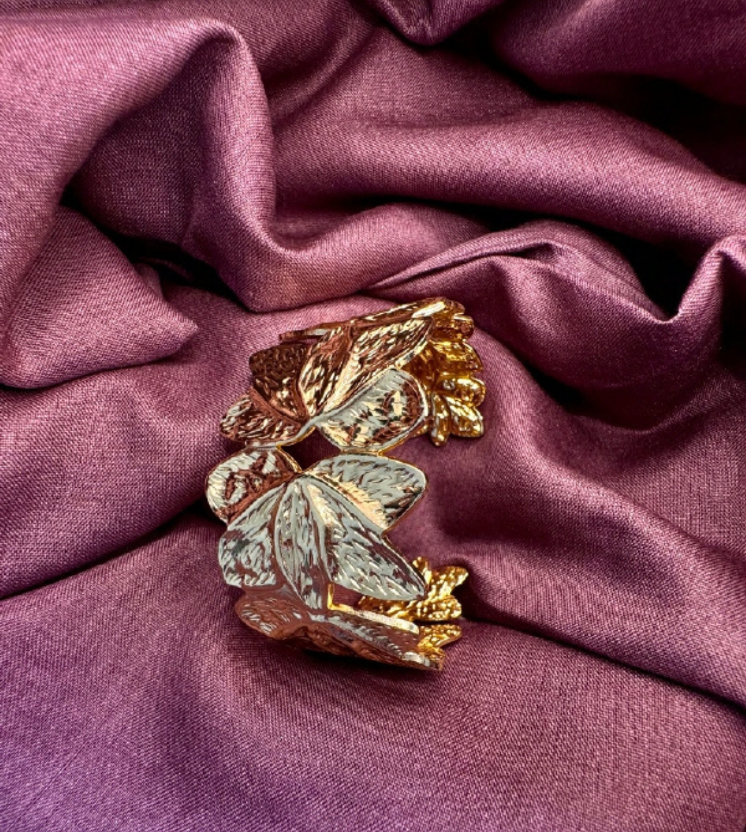 Chunky Floral Bracelet