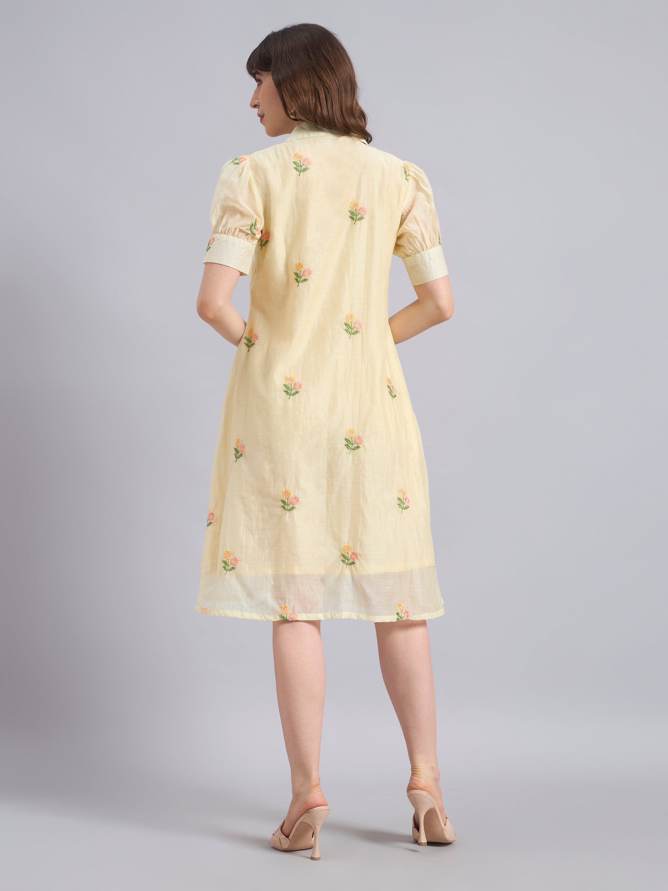The Saira Dress-Citron
