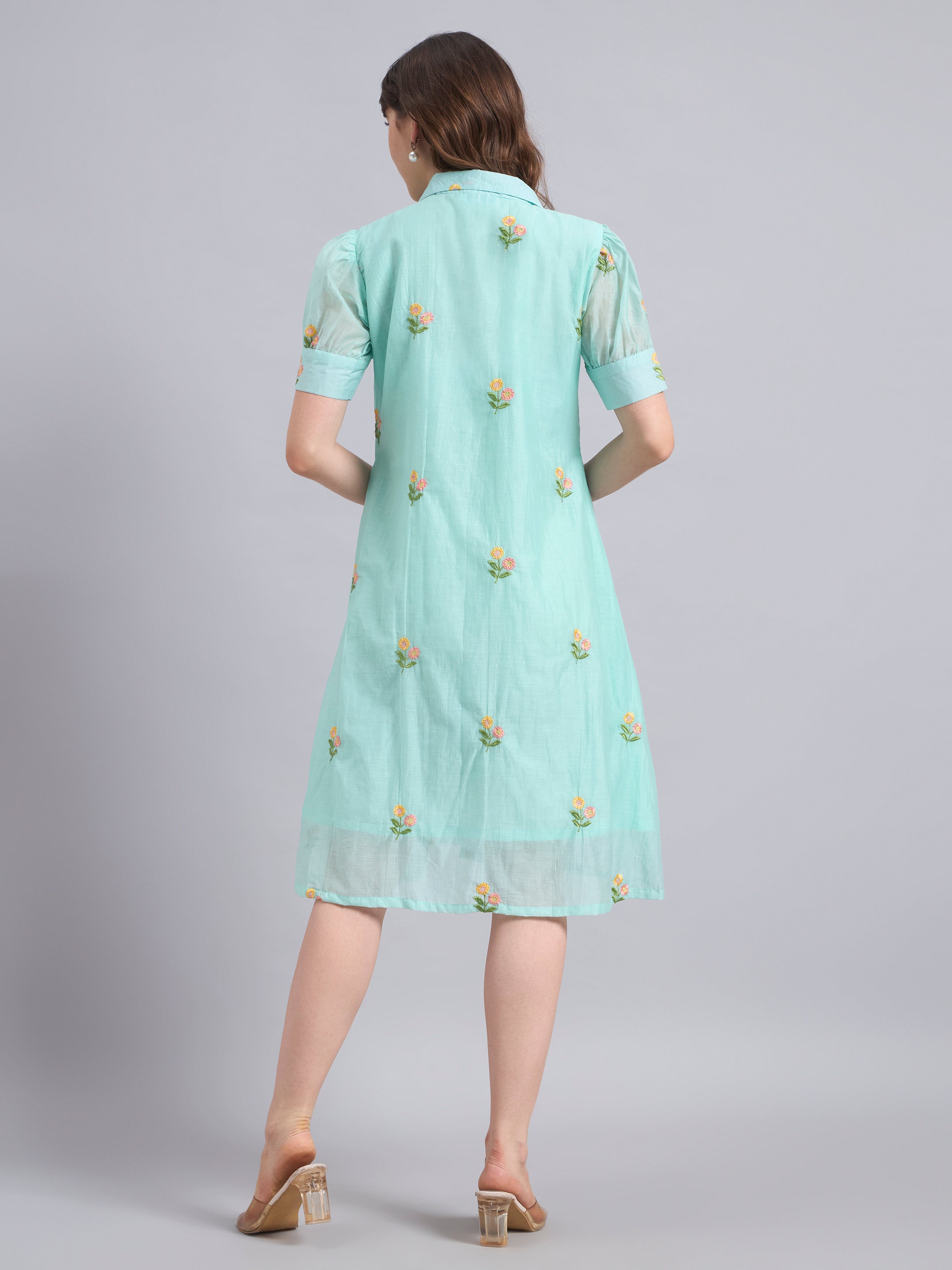 The Saira Dress-Mint