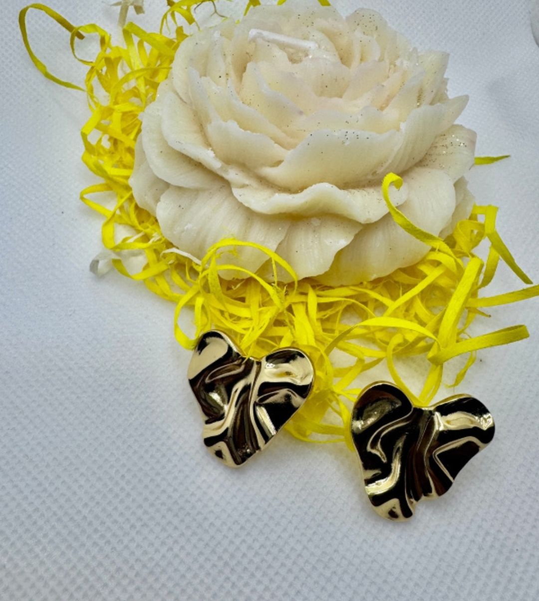 Heart Shaped stud earrings