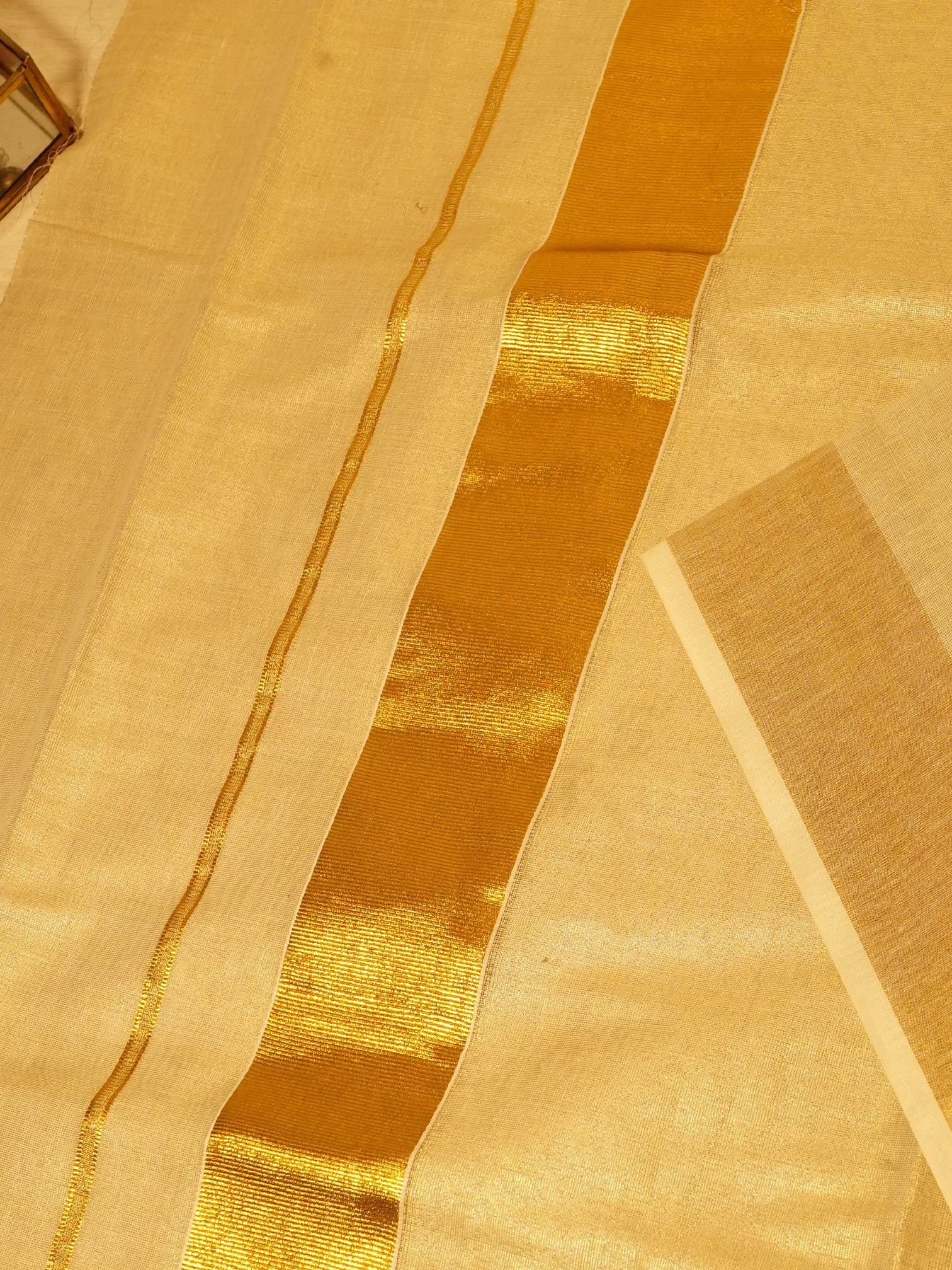 Golden Glow Saree