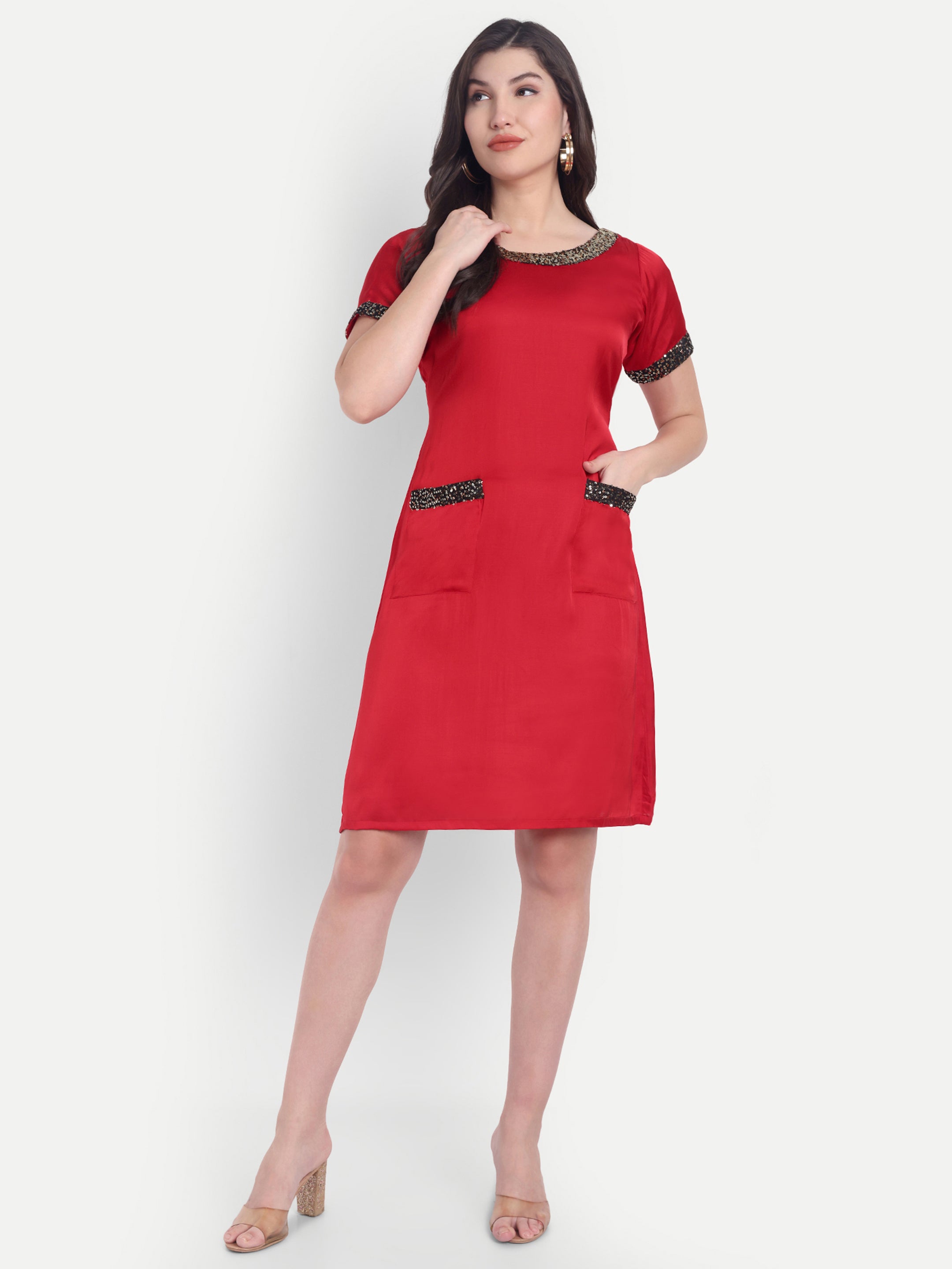 Scarlet Sparkel Dress