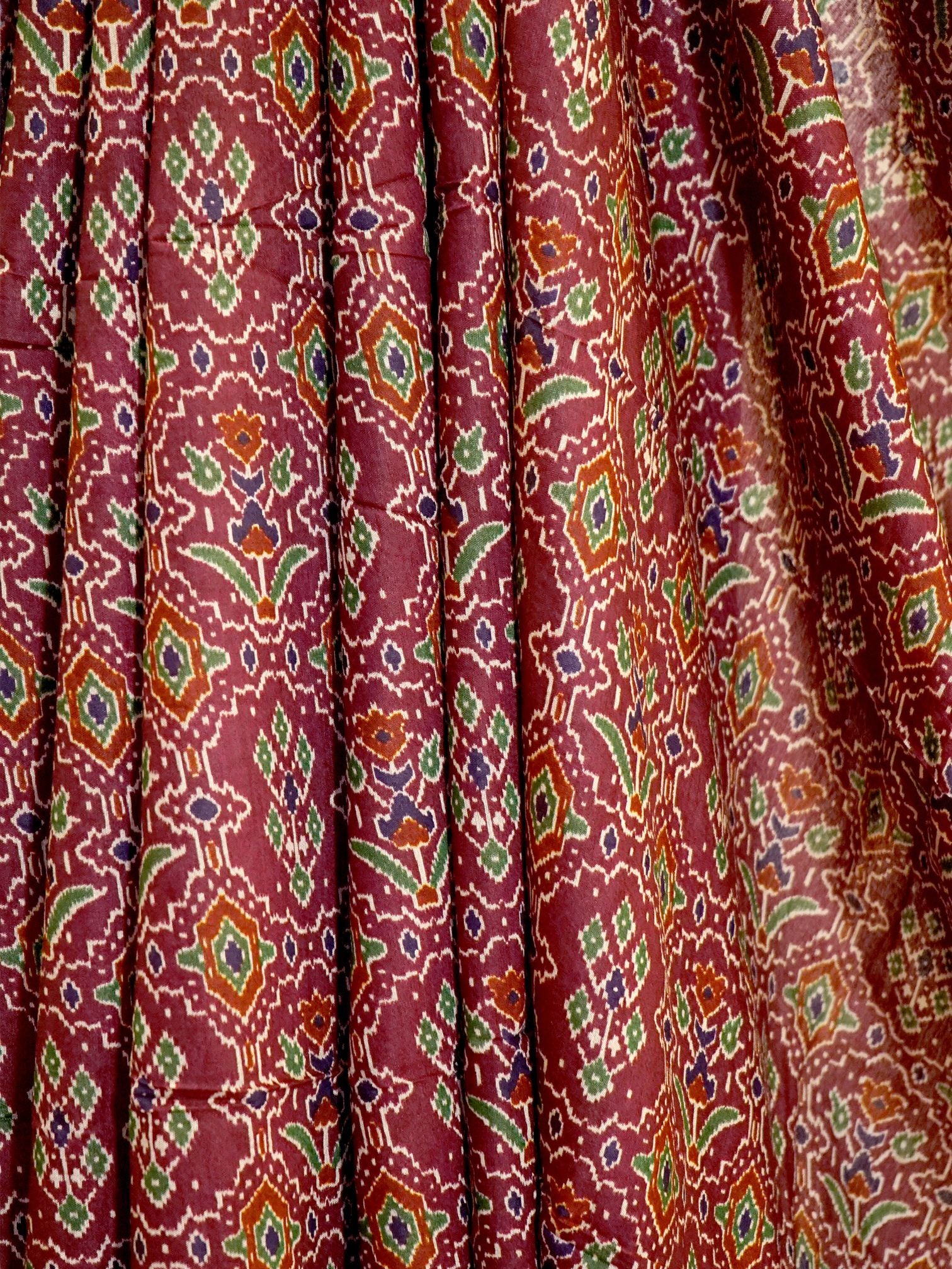 Garnet Glow saree