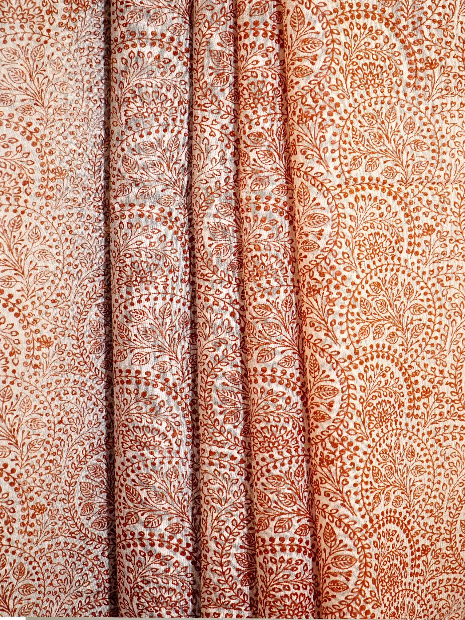 Peachy Bloom Saree