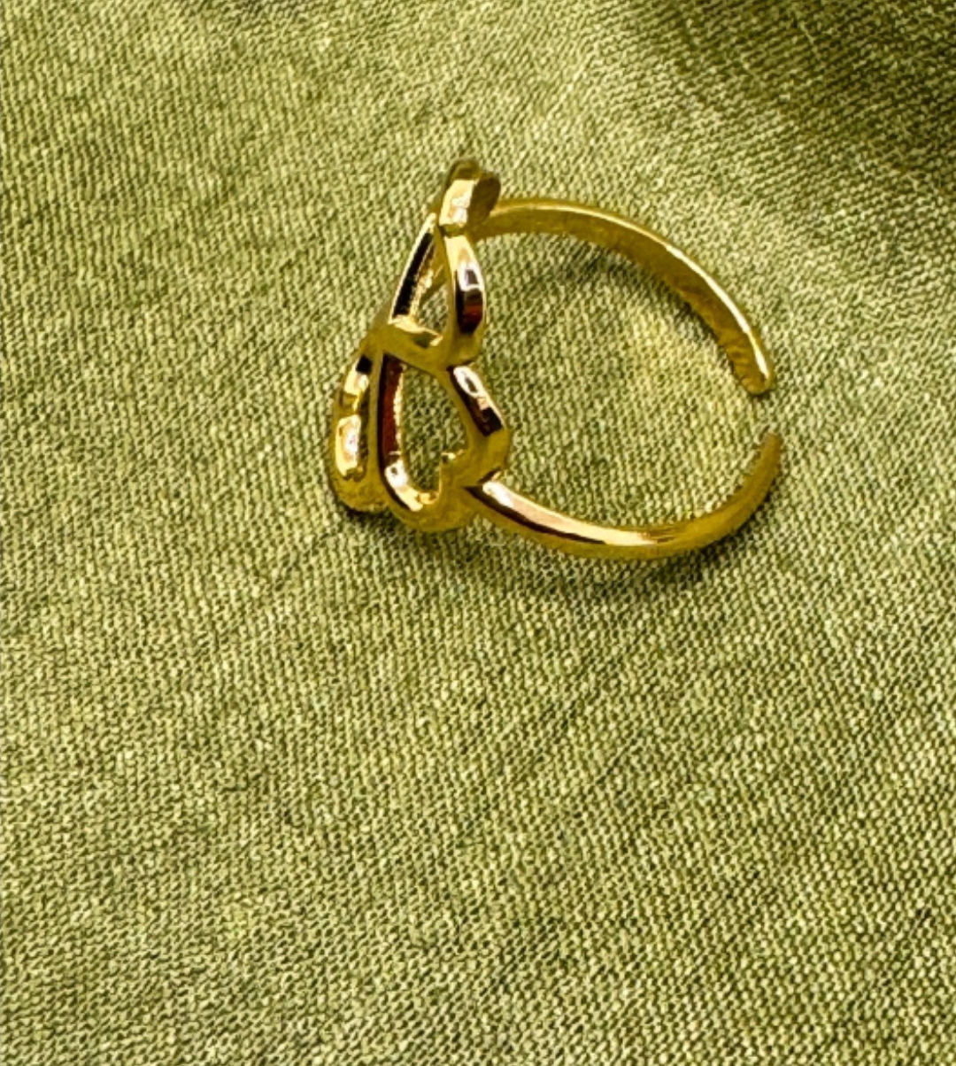 Clover Adjustable Ring