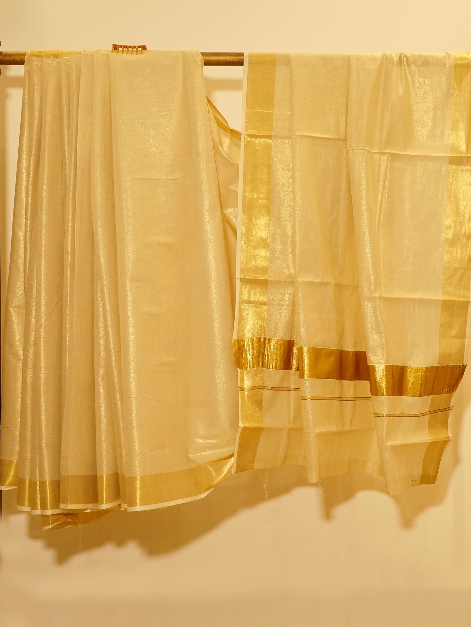 Golden Glow Saree