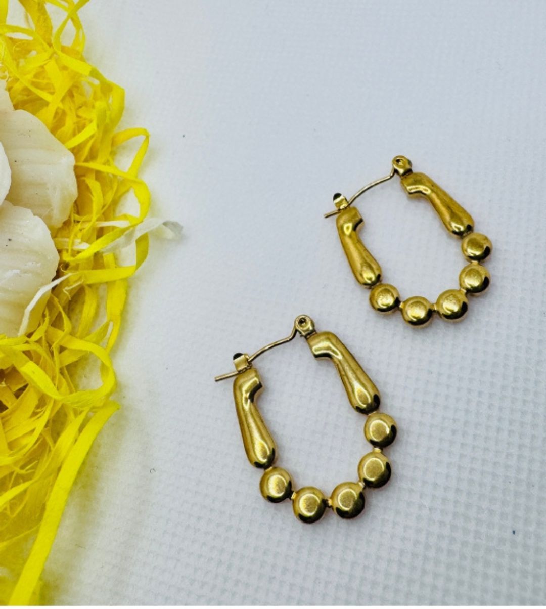 Rectangular Hoops earrings