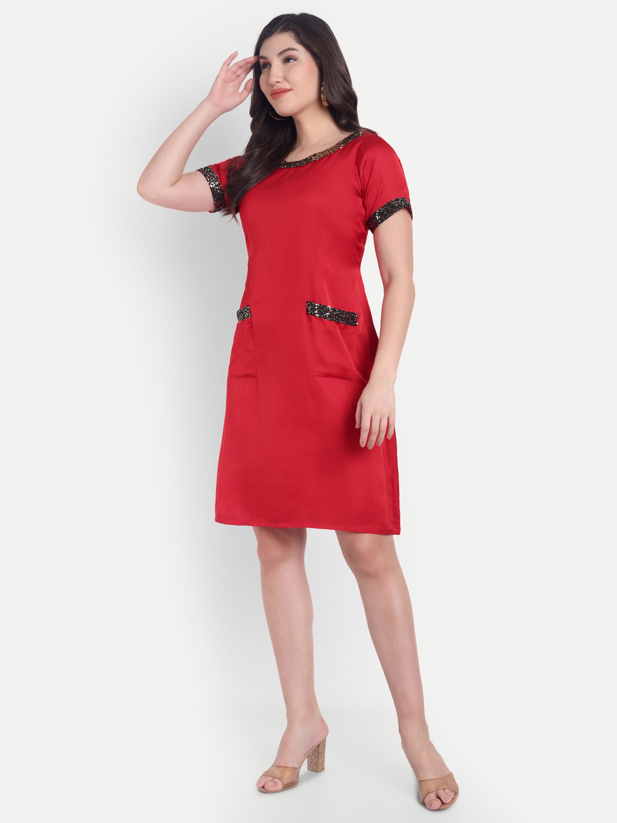 Scarlet Sparkel Dress