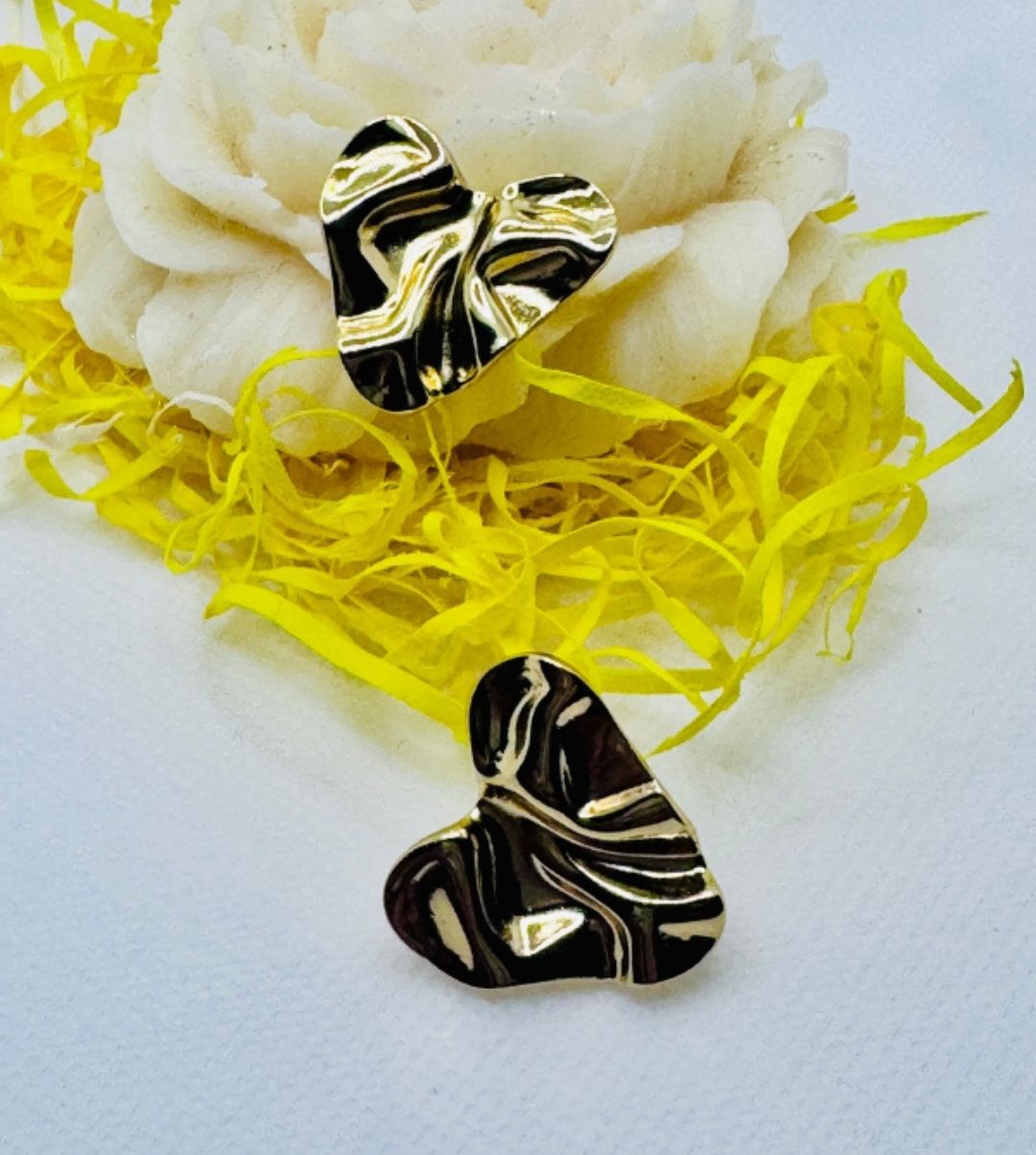 Heart Shaped stud earrings