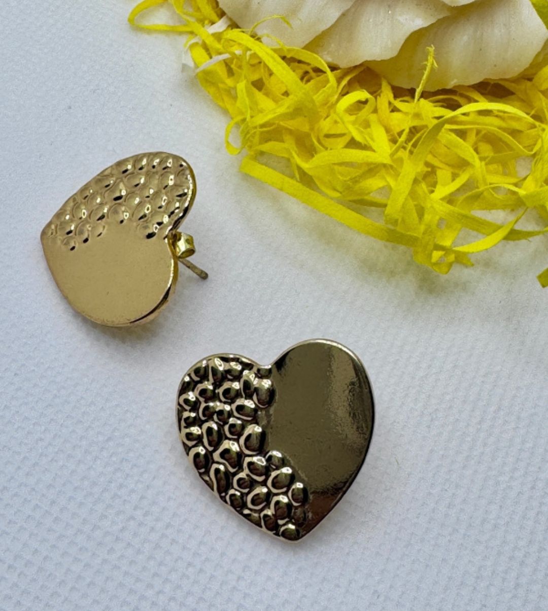 Love stud earrings