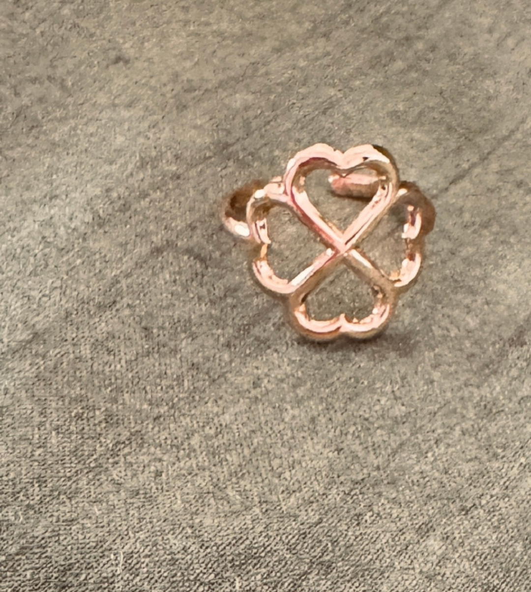 Clover Adjustable Ring