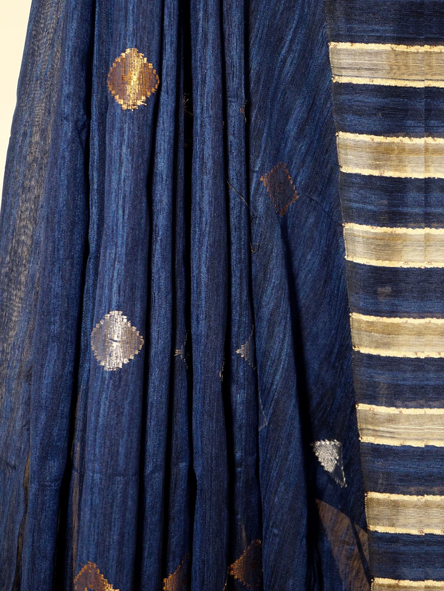Blue Ember Saree