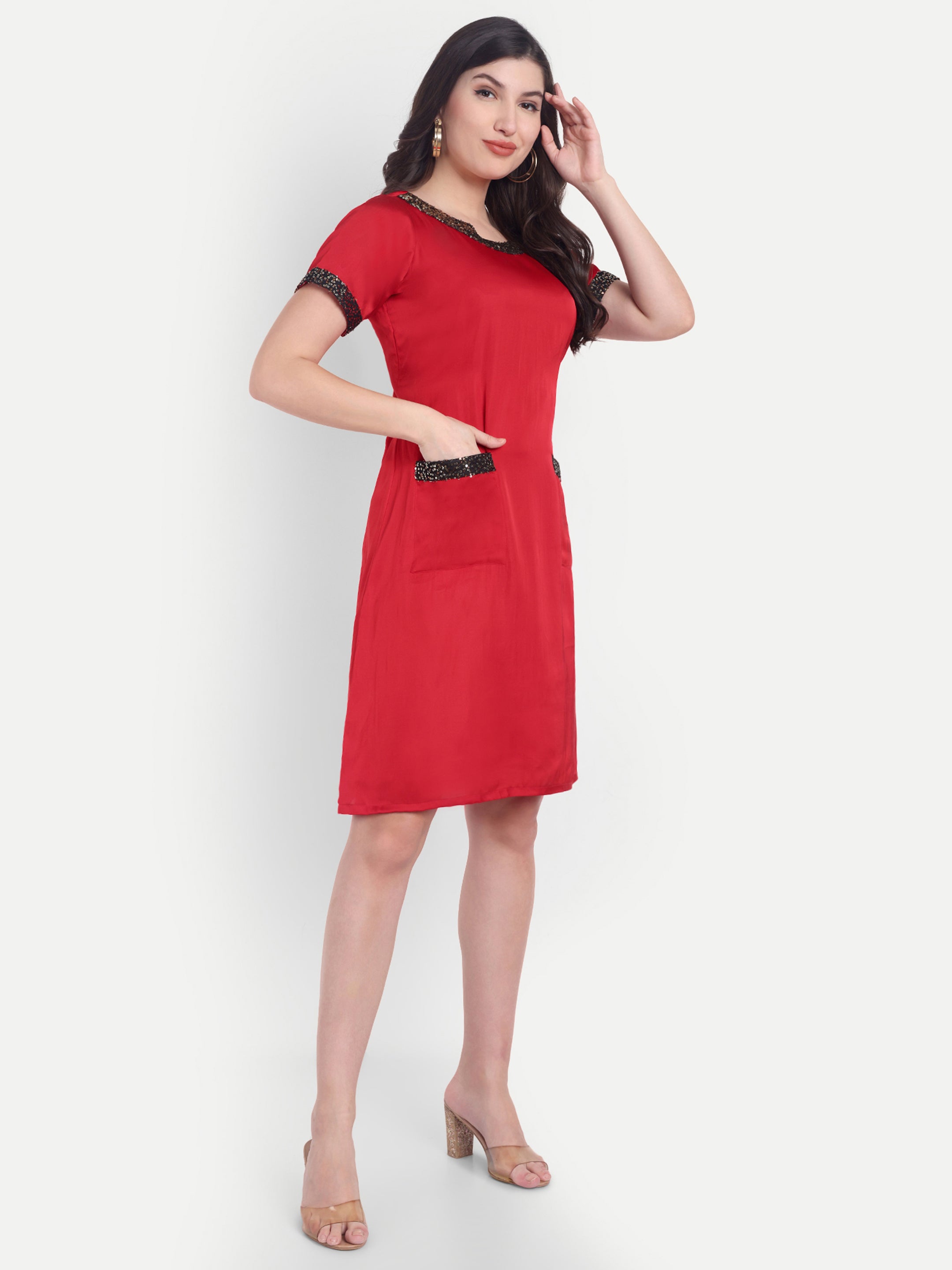 Scarlet Sparkel Dress