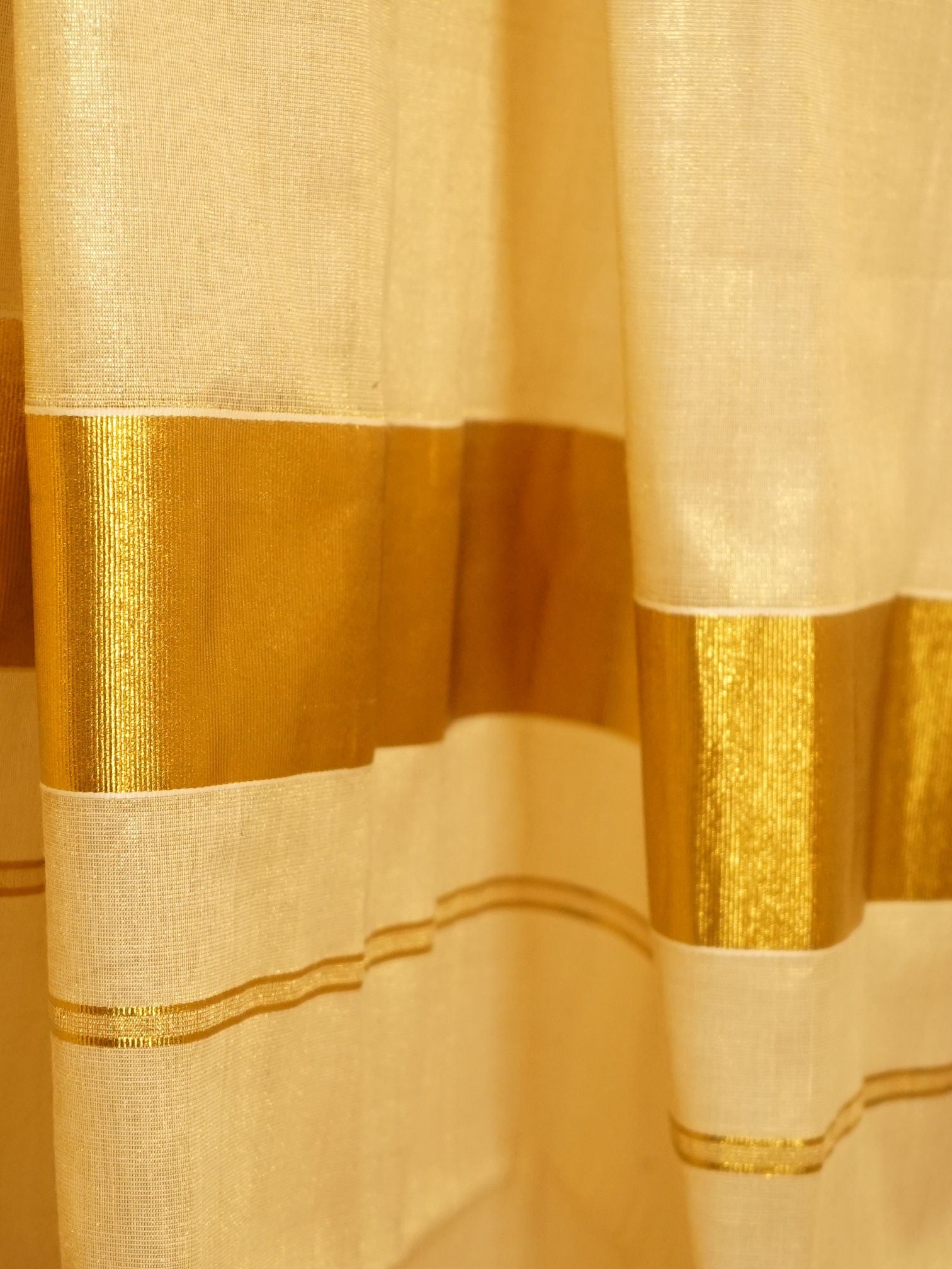 Golden Glow Saree