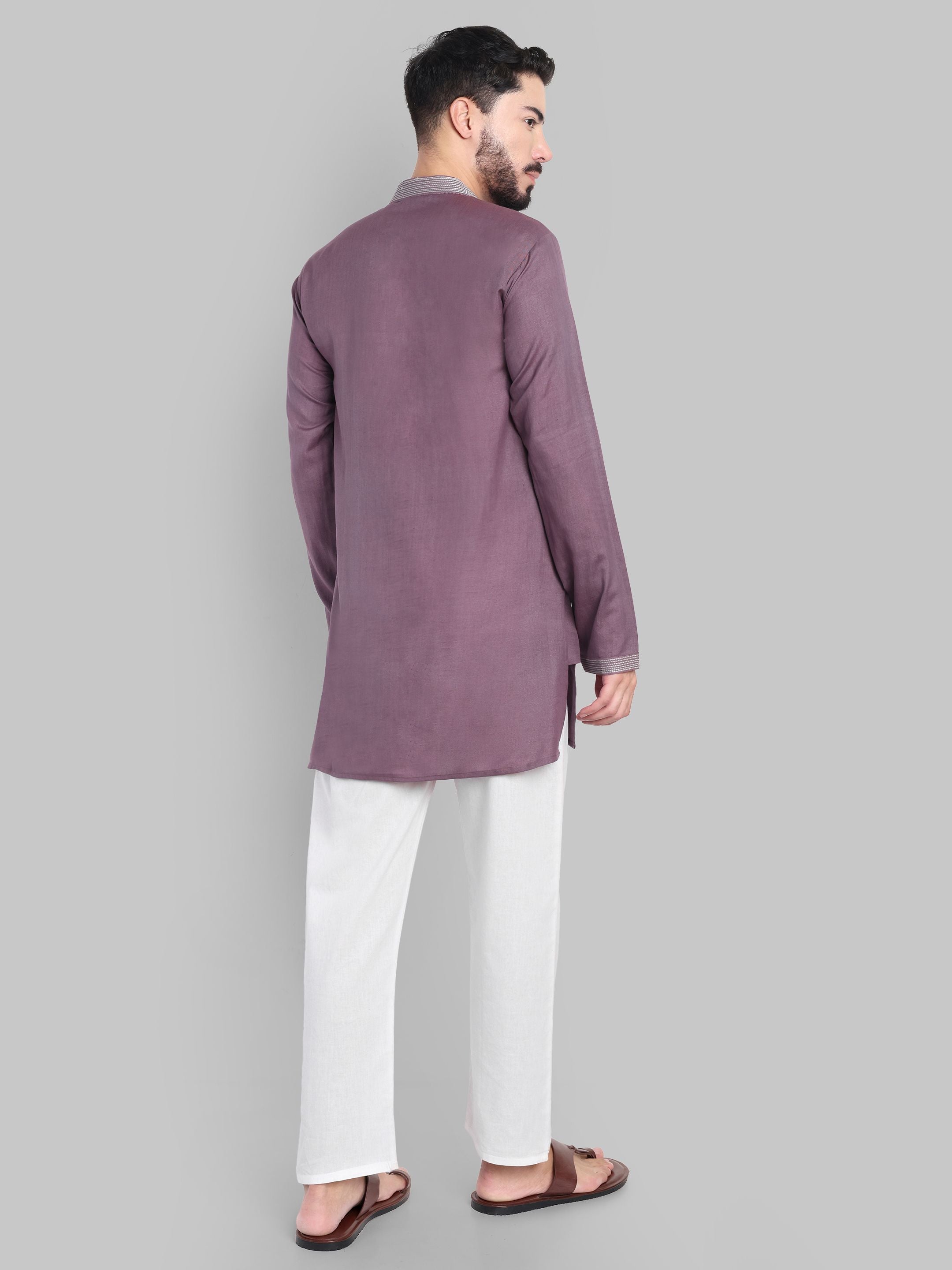Garnet Stripe Kurta