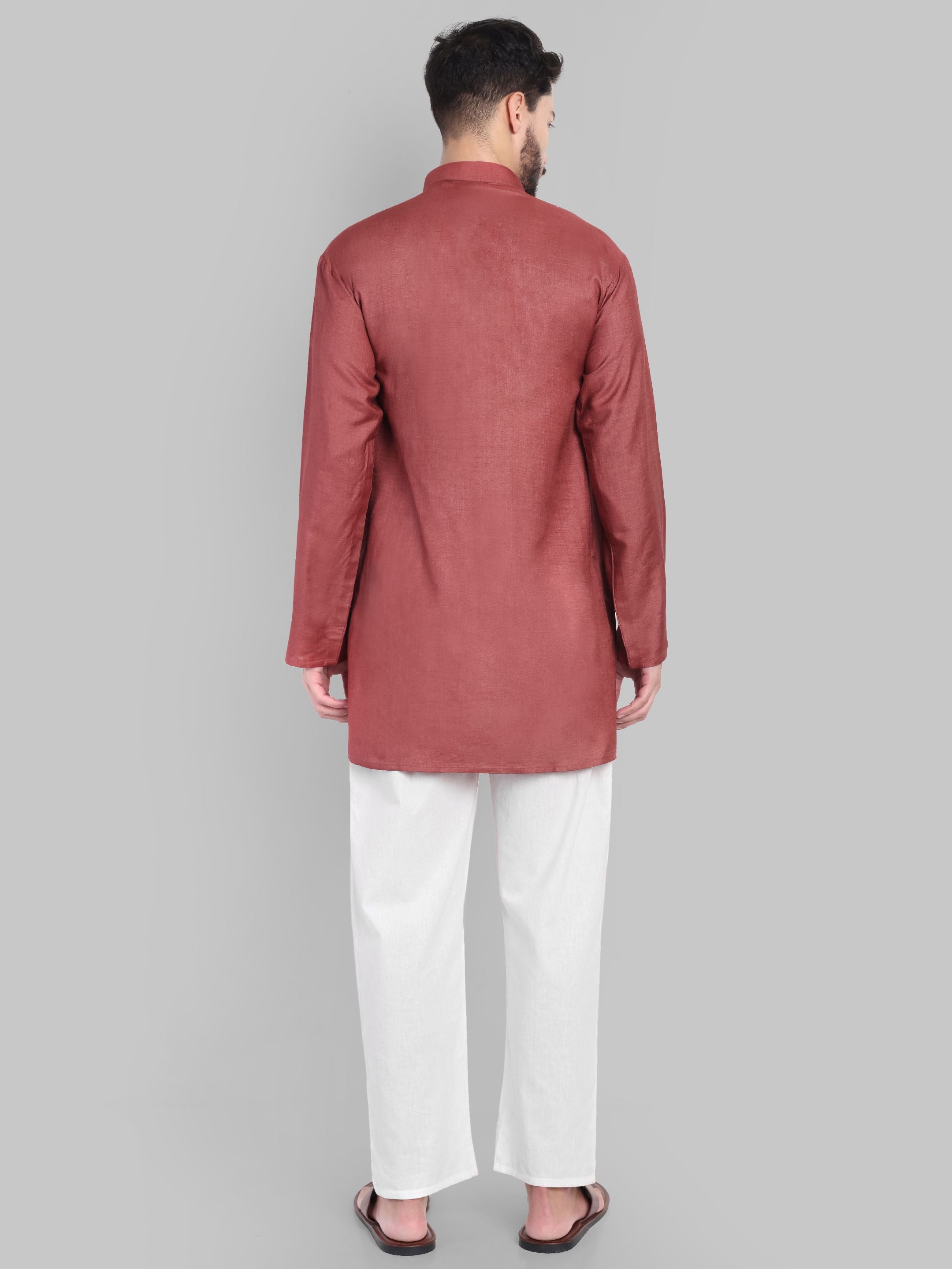Rust Glow Kurta