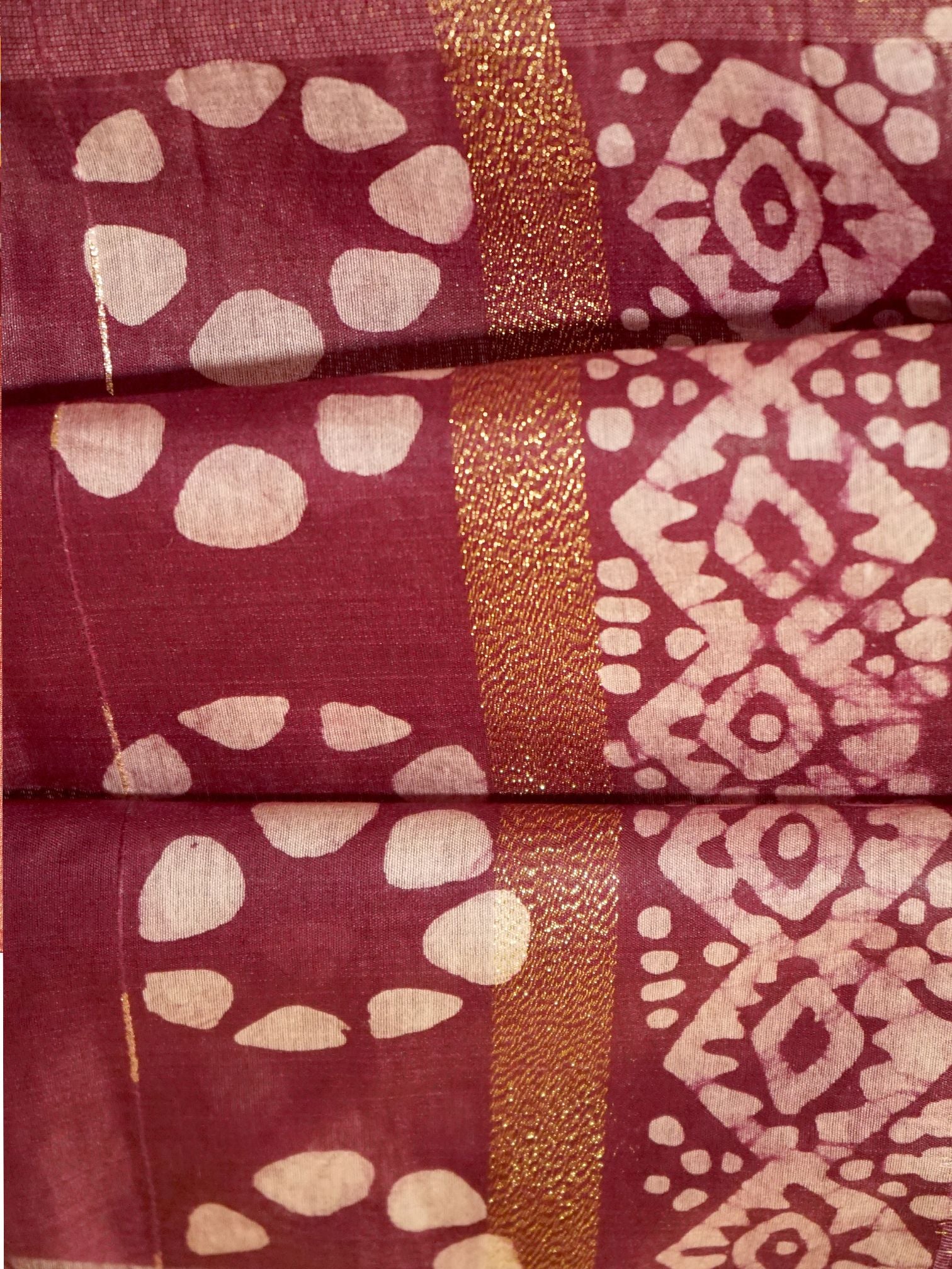 Maroon Majestic Saree