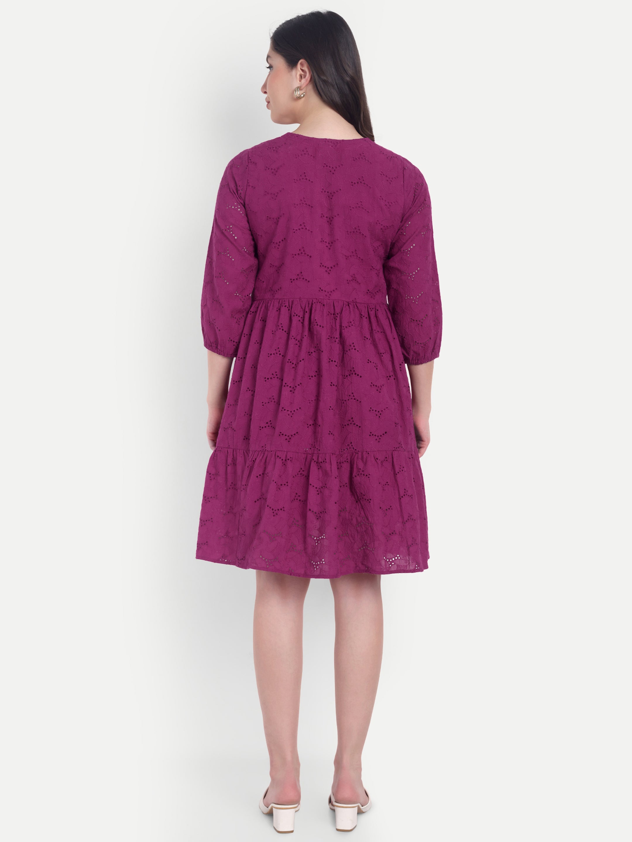 Schiffili  Yoke Dress