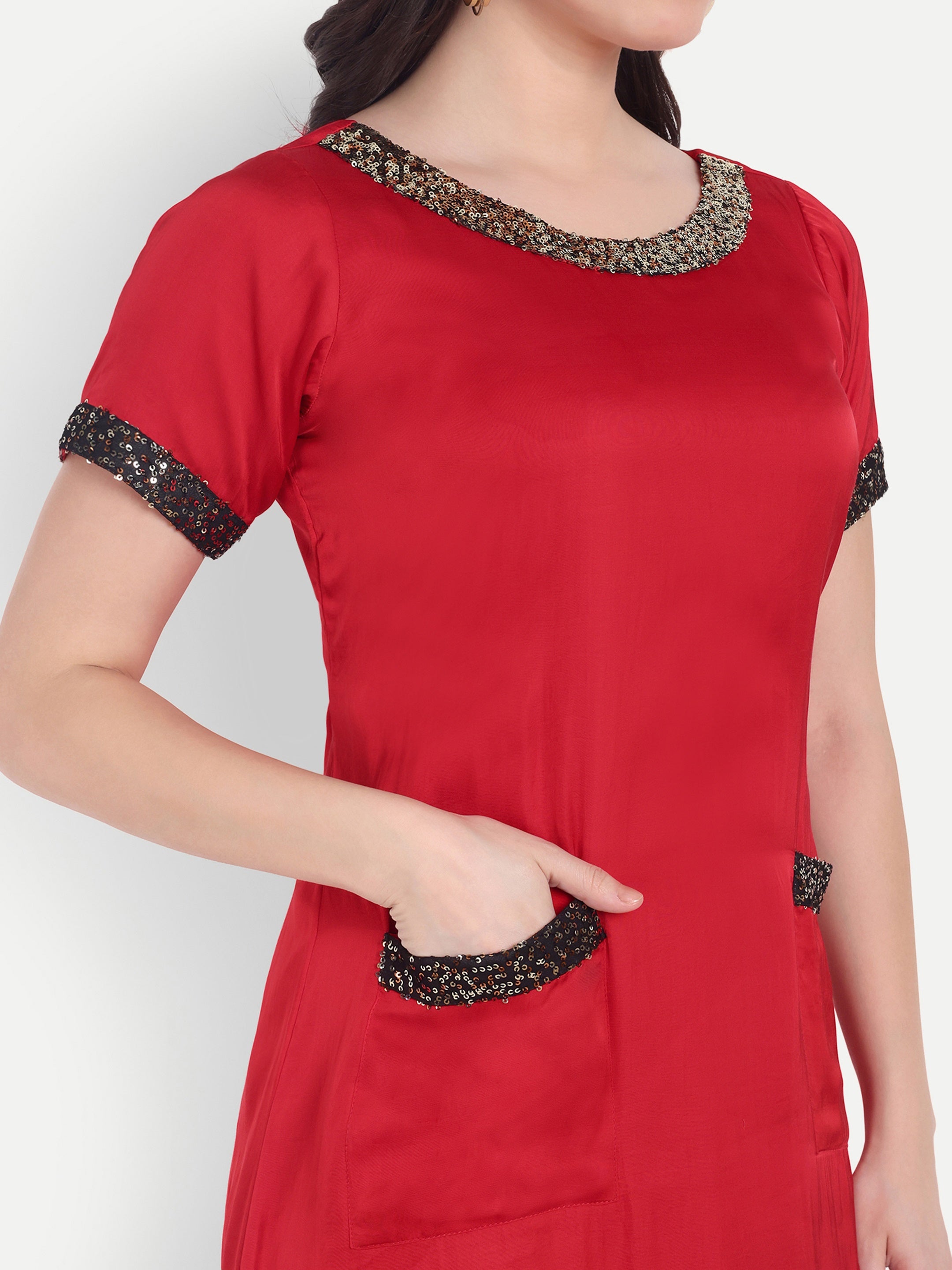 Scarlet Sparkel Dress