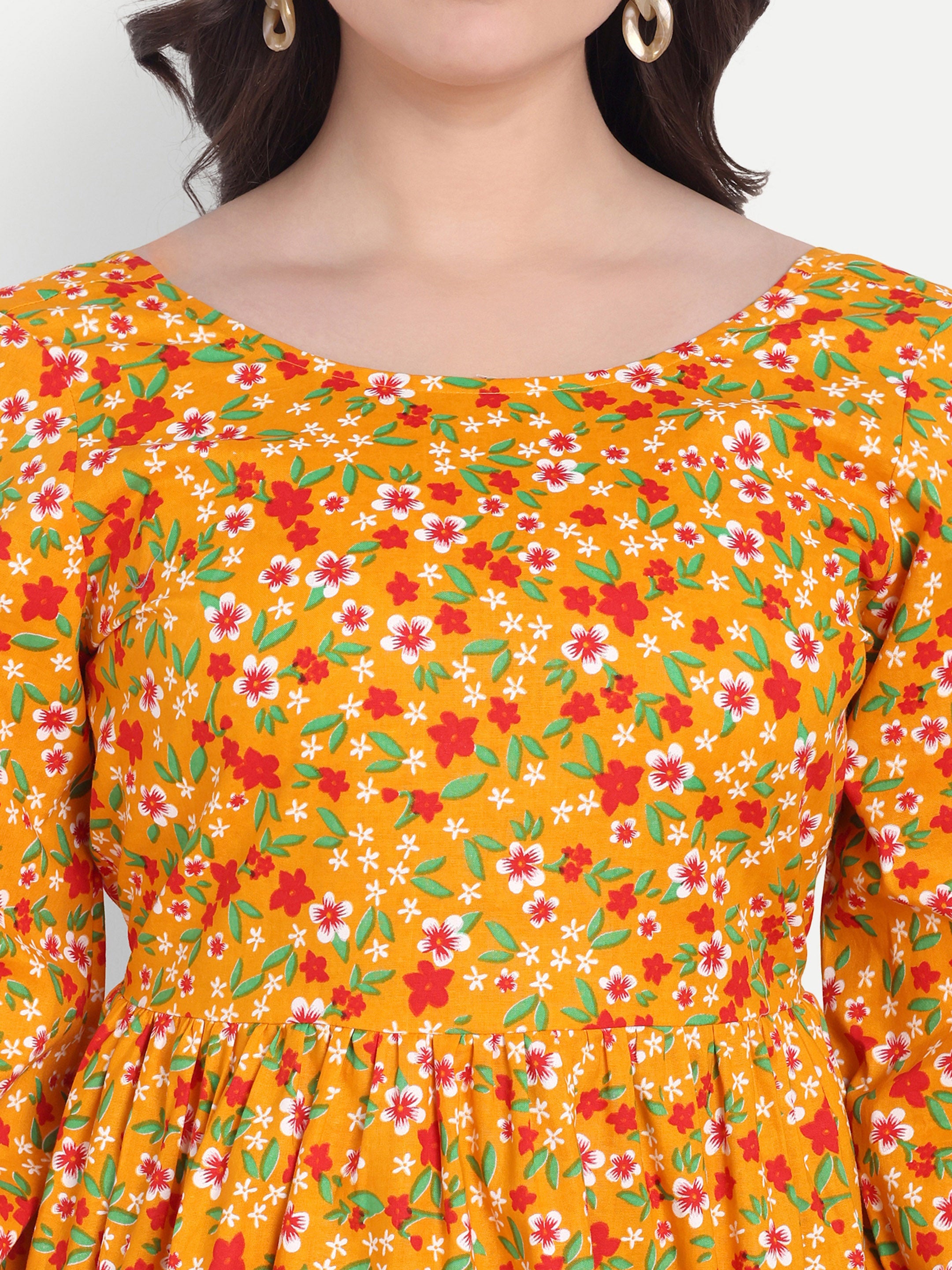 Sunshine Floral Dress