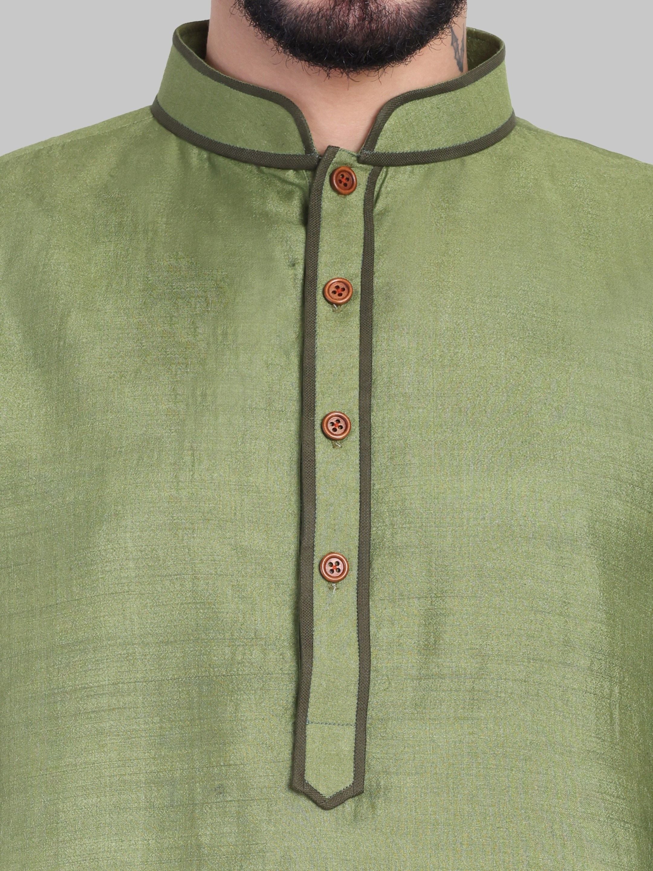 Olive Edge Kurta