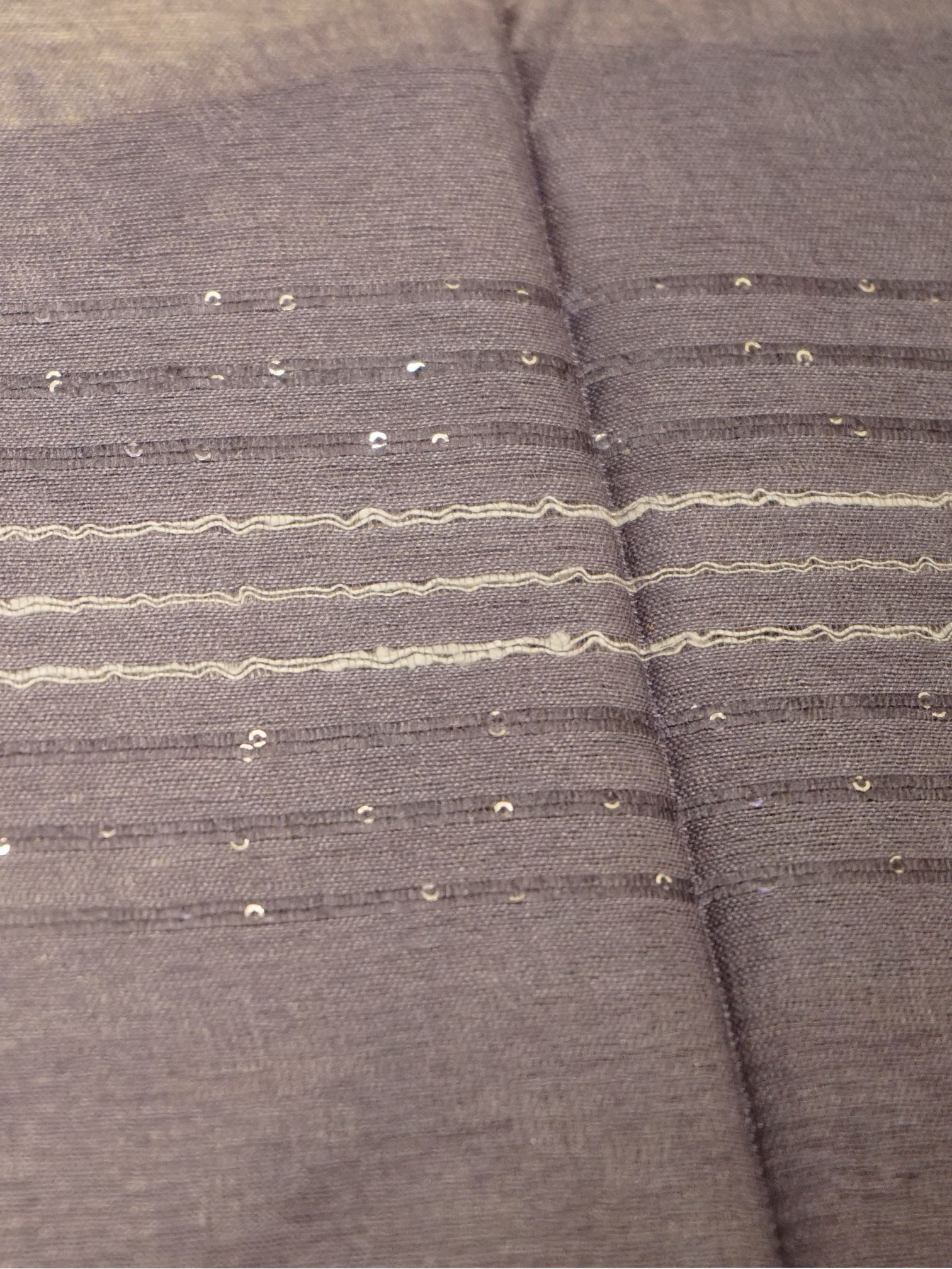 Grey & Gold fusion Saree