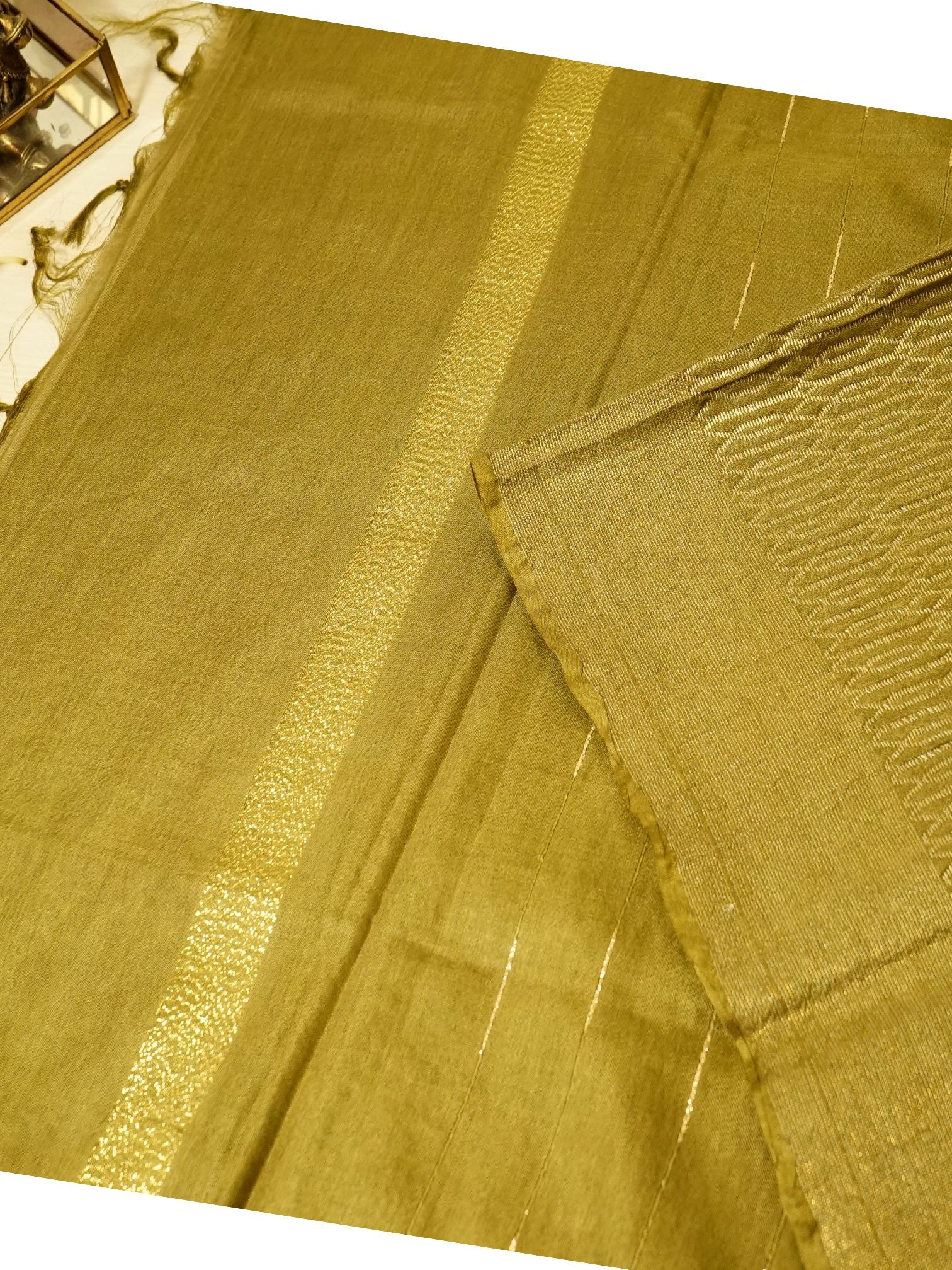 Sage Glow Saree